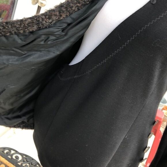 Vintage Y2K O k W  Wool/Viscose Blend Power Jacket - Picture 7 of 8